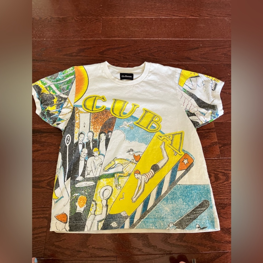 The Bureau Cuba T-Shirt Top Size Small